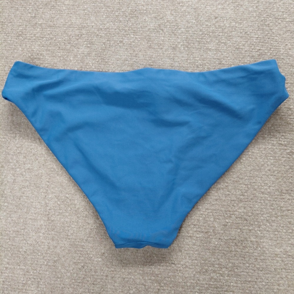 Altar'd State Swim Hipster Colbolt Blue BIKINI BOTTOM Size SMALL Side Slit - Picture 2 of 9